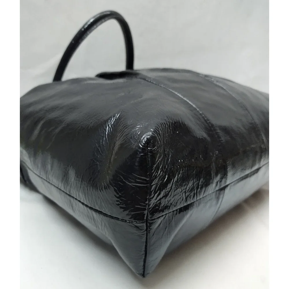 Coach black patent